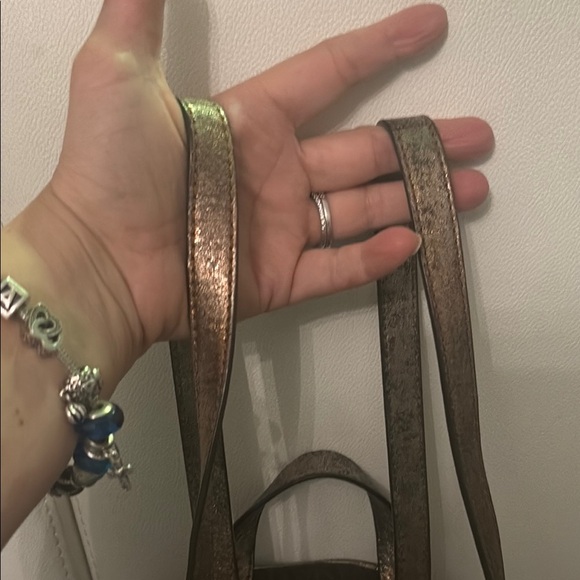 Michael Kors Brown Medium Logo Backpack - Picture 6 of 15